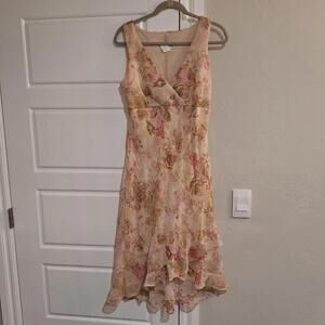 Vintage Alyn Paige NY 90s Y2K Fairycore High Low Babydoll Cocktail Dress 11/12